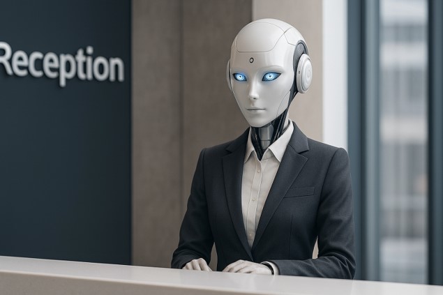 Robot de voz recepcionista AI For Pymes