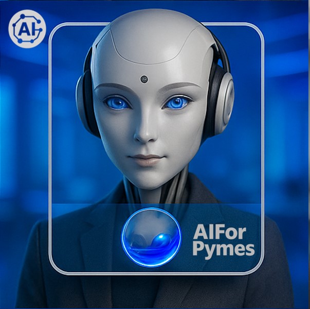 Robot de voz widget AI For Pymes