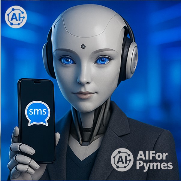 Robot por mensajes sms AI For Pymes
